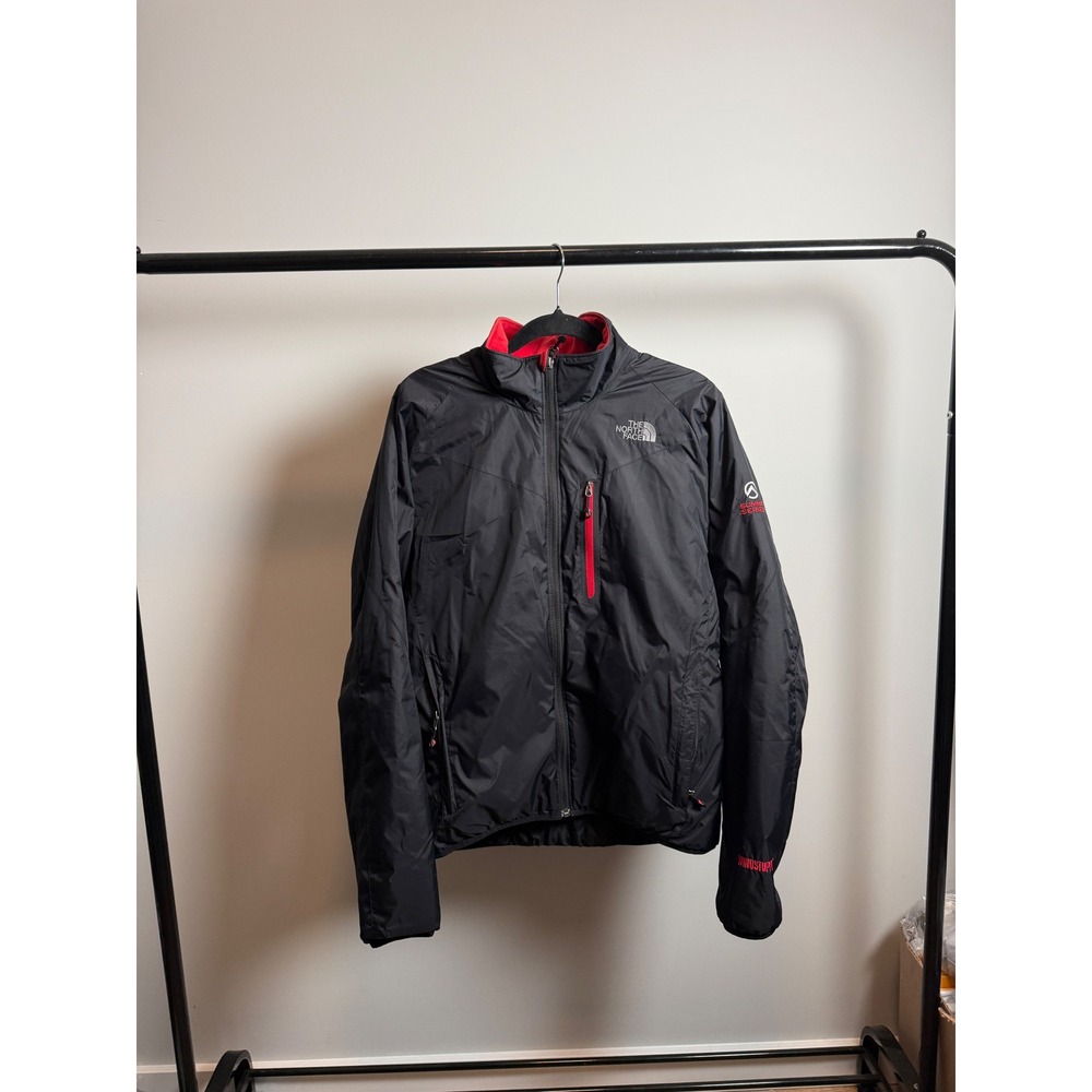 The North Face Summit Series PrimaLoft Jacket Mens Medium Black Red